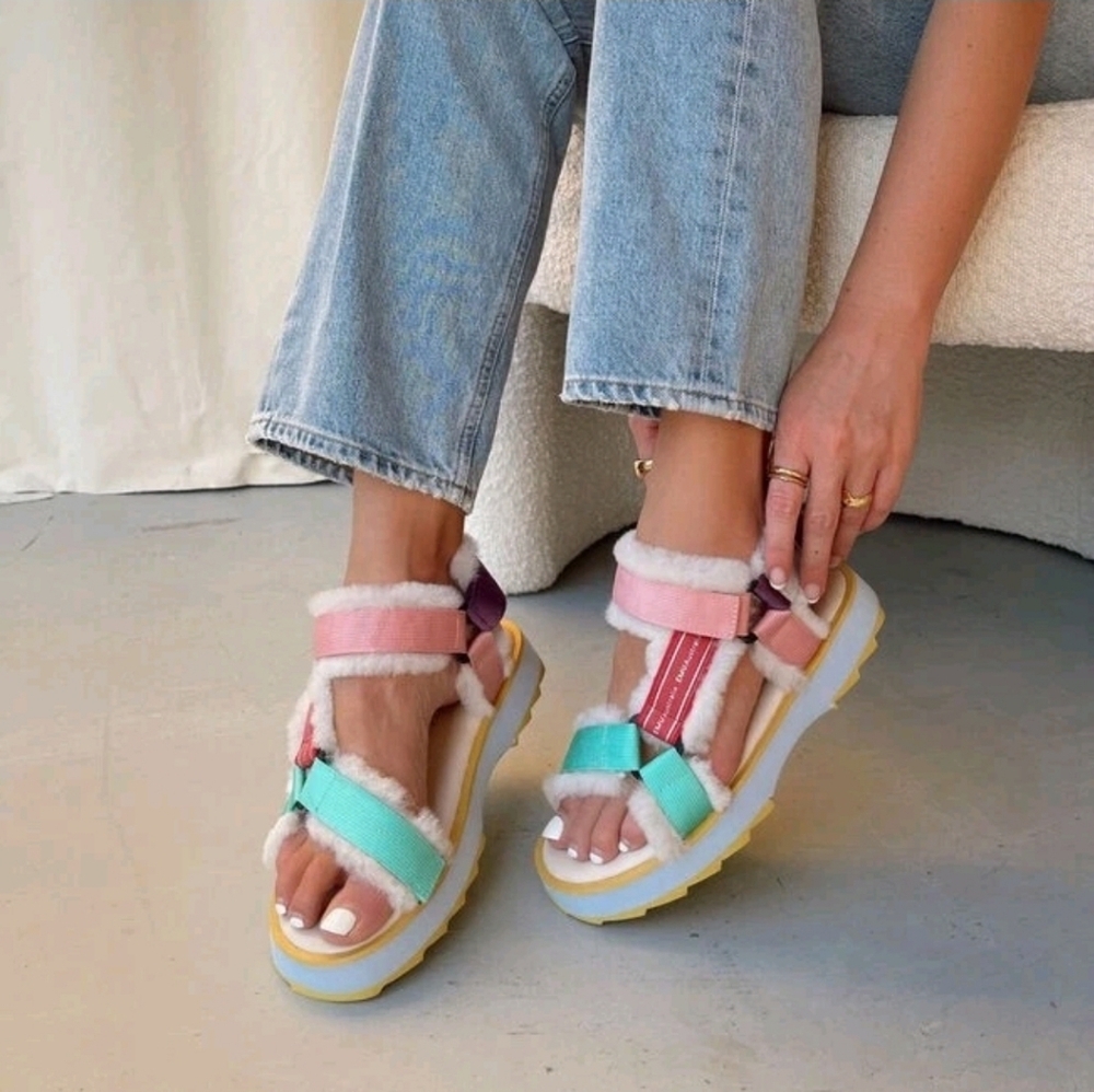 Emu - Australia Raven Sandals size W9 / M8